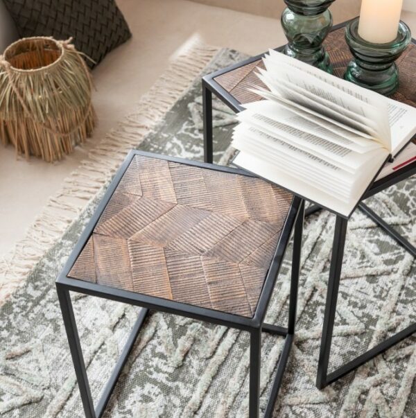 table-set-mango-wood-metal-front