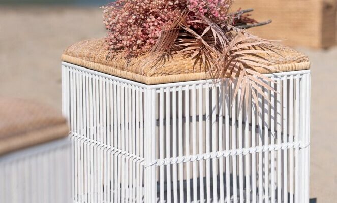 stool-square-rattan-natural stool-square-rattan-natural