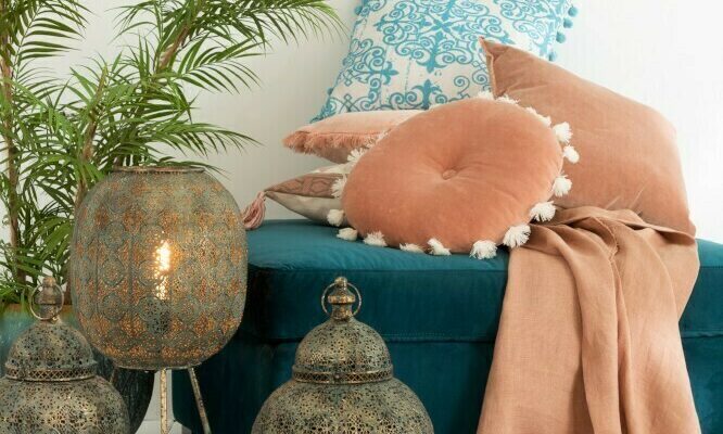 13574-B floor-lamp-stehlampe-antique-metal-mix