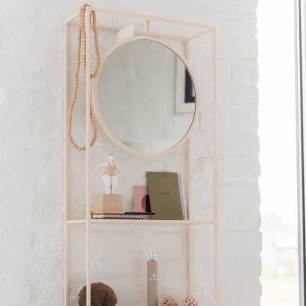 wall-shelf-mirror-wandregal-spiegel-beige-front