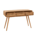 console-teak-wood-brown