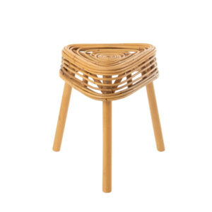 stool-triangle-rattan-natural-hocker