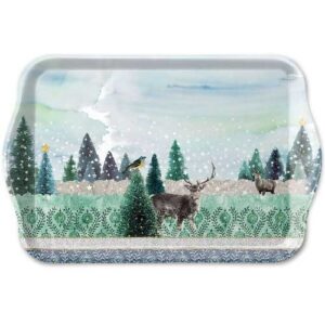 Tray-deer-winterscene